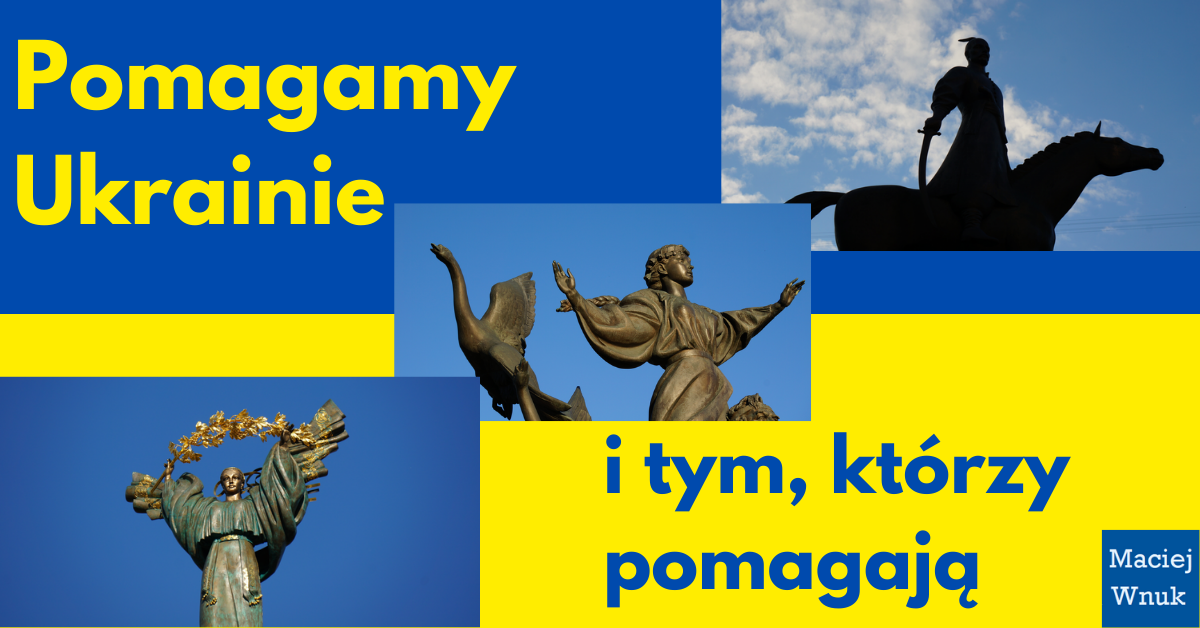 Read more about the article Pomagamy Ukrainie i tym, którzy jej pomagają