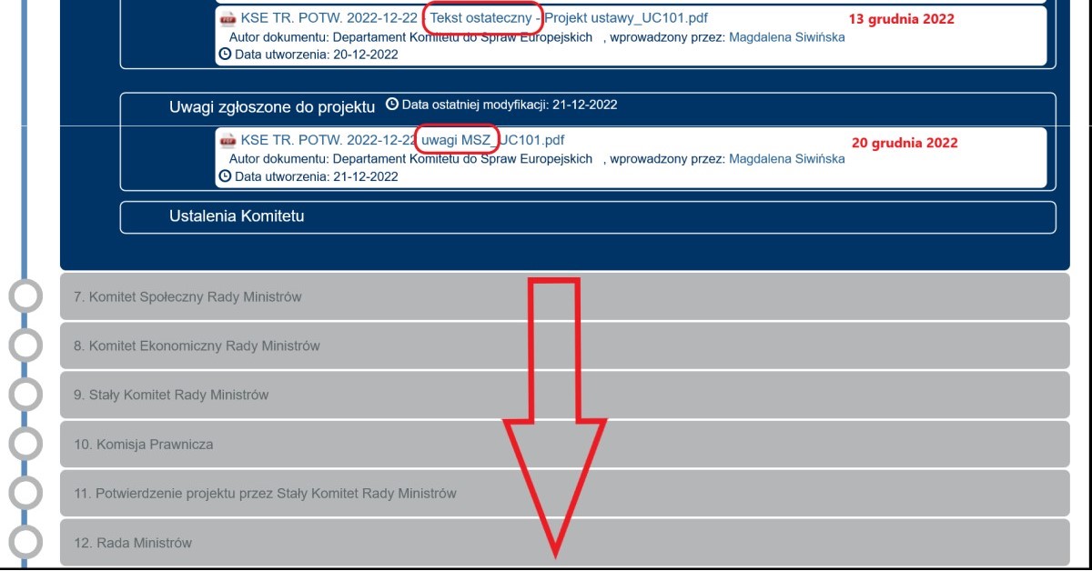 Read more about the article Czy grudniowy projekt ustawy o sygnalistach jest ostateczny?