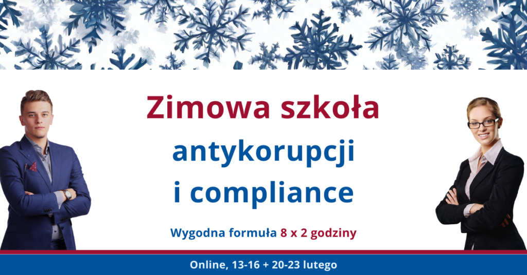 Zimowa szkoła antykorupcji i compliance​ dla sektora publicznego i prywatnego