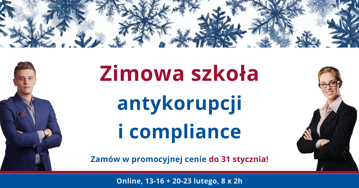 Zimowa szkoła antykorupcji i compliance​ dla sektora publicznego i prywatnego