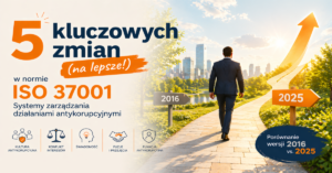 Read more about the article 5 kluczowych zmian (na lepsze!) w normie ISO 37001